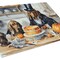 Edge Collections - 15" x 12" - Multicolor - Bloodhound Decorative Glass Cutting Board - 1 Piece